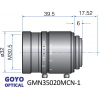 2/3-inch Format Fixed Focal Length Lens