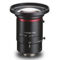 Kowa LM8FC 1.1" 8.5mm F2.5 Manual Iris C-Mount Lens, Low Distortion, Wide-Band Coating For NIR Sensitivity, 12 Megapixel